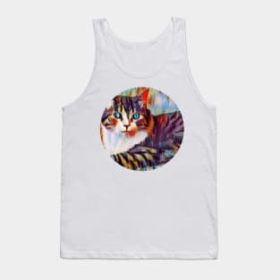 Anxious floppy cat Tank Top